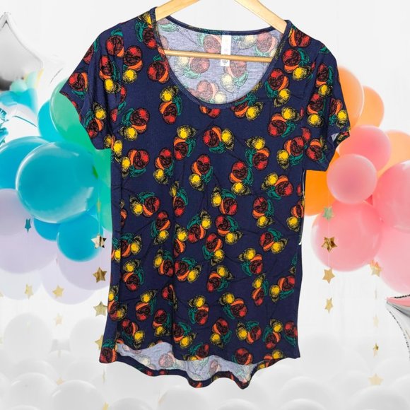 LLR Classic T XS Balloons NWT Navy Background - Picture 5 of 6